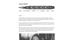 Desktop Screenshot of kristinmaffei.com